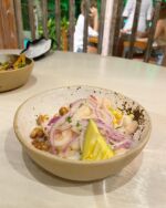 Cartagena: Day 1
The first day of travel is often one of adjustment. New food, streets, architecture, music, language. Get oriented. Start experimenting. Ask questions when you need to. Loosen the reigns as you might end up with foods you don’t recognize or didn’t want, lost, dressed for the wrong weather…etc. Just take a few breaths and allow yourself to settle. Now you’ve you got some info to work with so start planning more specifically for the rest of the trip. Though adaptation and spontaneity are crucial when traveling, you also don’t want to just let it all go (keep a plant-based diet making sure to eat local vegetables, fruits, whole grains, nuts, seeds, plant proteins and seafood, and of course allow for off your typical menu delicacies, desserts…etc.) Try to main some structure, a framework, what have you, and be flexible within it!